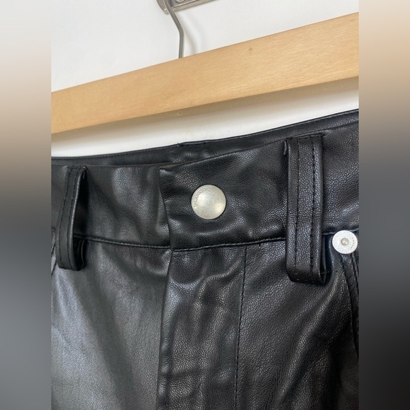 [BlankNYC] The Baxter‎ Ribcage straight Leg Faux Leather Size 27 - Picture 9 of 12